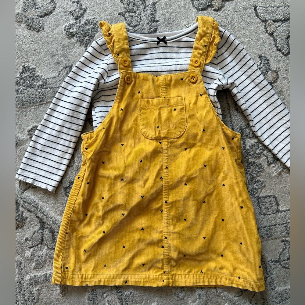 Beautiful overall heart dress